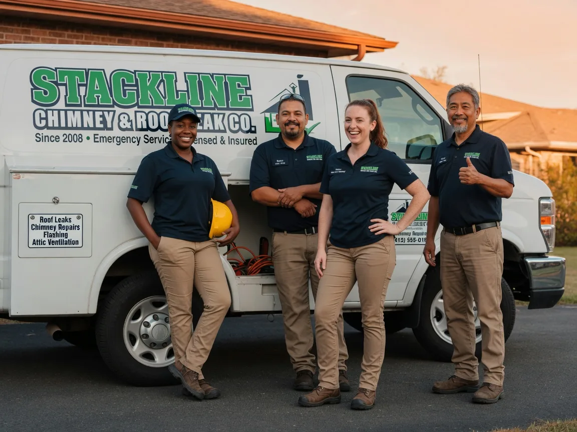 Chimney flashing repair company in Mountain City, TN
